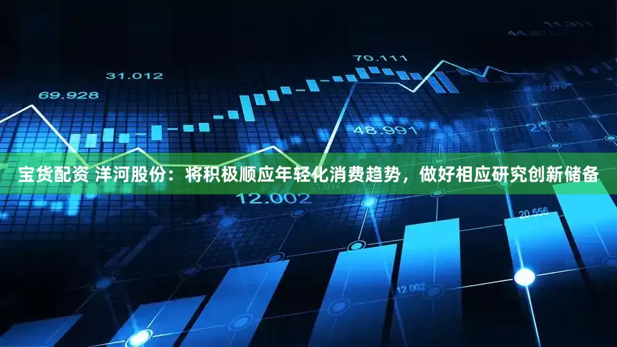 宝货配资 洋河股份：将积极顺应年轻化消费趋势，做好相应研究创新储备